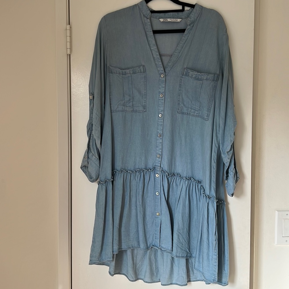 Denim dress